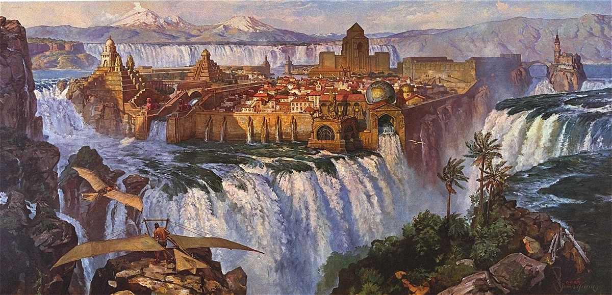 water-fall-city